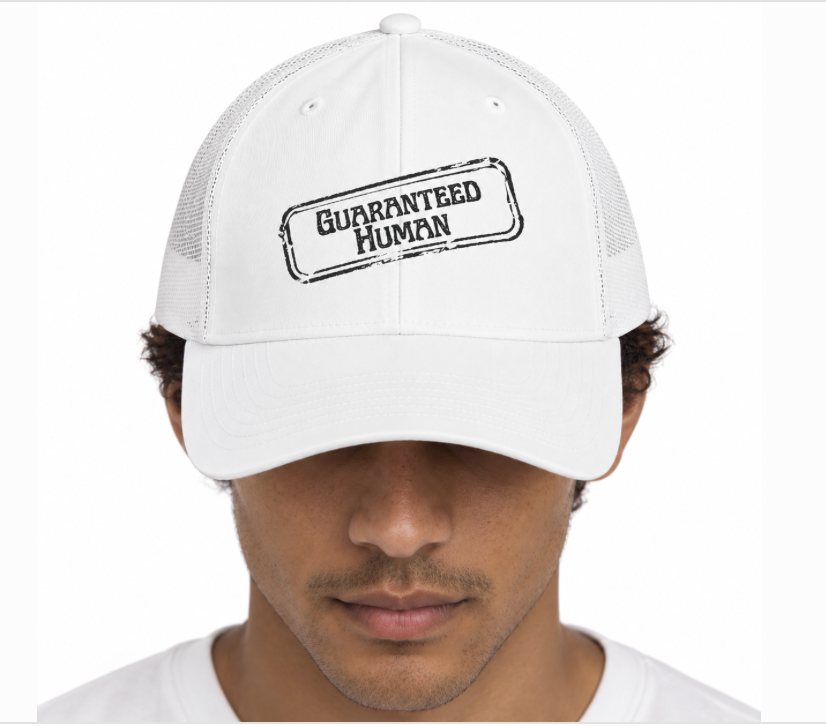 Guaranteed Human™ Stamp - Trucker Cap
