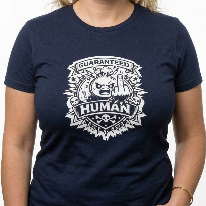 Back Off Emblem - Women's Softstyle Tee