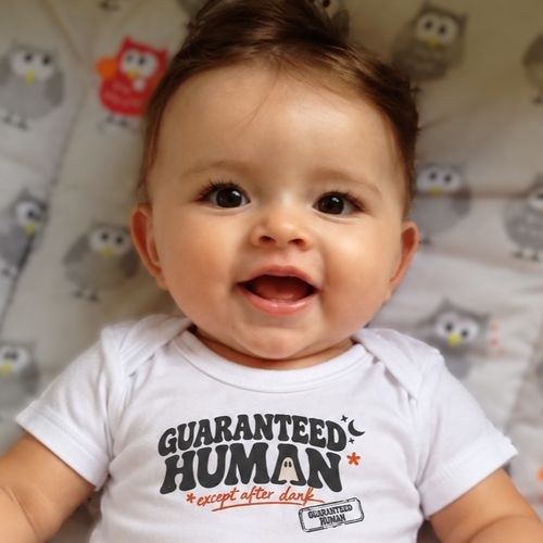 Guaranteed Human™ Halloween Baby Bodysuit