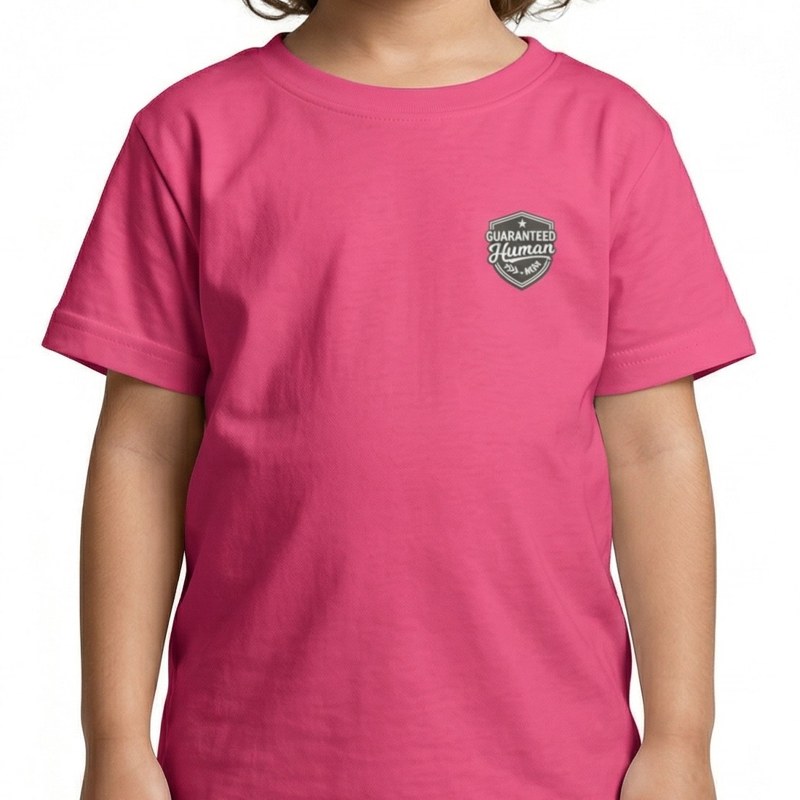Guaranteed Human™ — Kids Crest T-Shirt