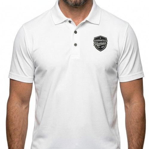 Guaranteed Human™ - Men's Polo (Embroidery)