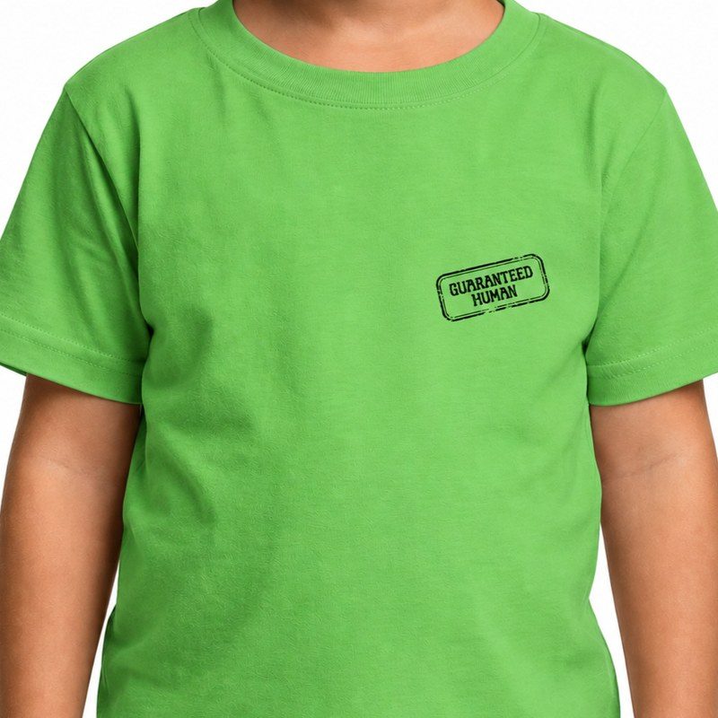 Guaranteed Human™ Stamp - Kids T-Shirt