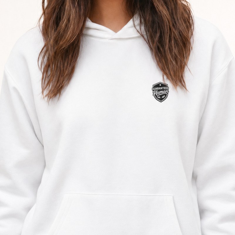 Guaranteed Human™ - Women Crest Hoodie