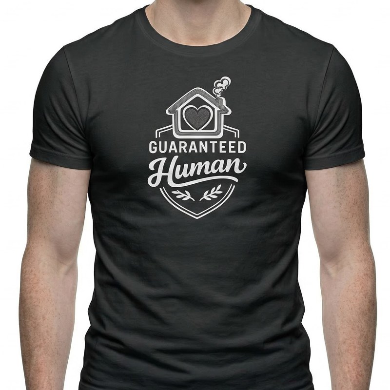 Where The Heart Is Emblem - Men Classic T-Shirt